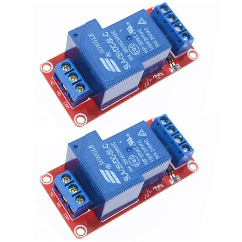 Relais Modul 1-Kanal, 5V 30A Trigger Erweiterungsplatine, Relaisplatine mit Optokoppler, Relaismodul Relaiskarte Relaisschalt von TopHomer