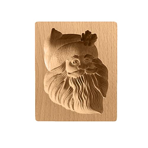 Rose Cookie Stempel Ausstechform, 6 Arten Prägeform Handwerk Dekorieren Backwerkzeug, Tannenzapfen Keksstempel Holz Backform Rosen Blume Kuchen Form DIY Backen Dekoration Werkzeug Keksform von TopHomer