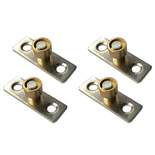Schiebetür-Rollenführung, 4 Stück Metall-Lokalisierungs-Stopper für Glas-Schiebetüren Schränke – 12 mm Durchmesser Schiebetür-Rollenführung, 4 Stück Metall-Lokalisierungs-Stopper für Glas-Schiebetüren Schränke – 12 mm Durchmesser von TopHomer
