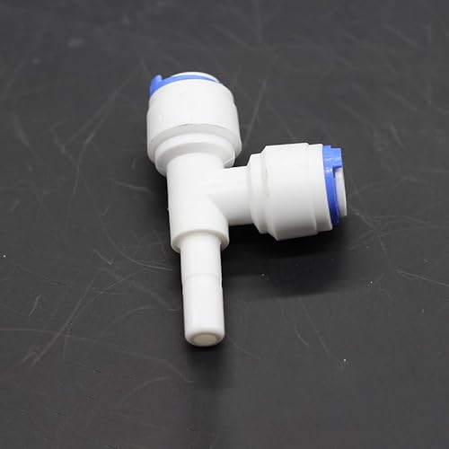 TopHomer 1/4" -1/4" T Connector - 2 Quick Connnect Steckverschraubung für RO Wasserfilter Kühlschrank Eisbereiterk TopHomer 1/4" -1/4" T Connector - 2 Quick Connnect Steckverschraubung für RO Wasserfilter Kühlschrank Eisbereiterk von TopHomer