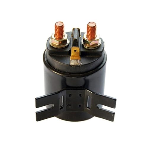 TopHomer 12V 200A 2 Terminal Starter Solenoid Relais Universal Motor Magnetic Switch Continuous Electric Forklift Parts Stapler Oil Pump Lift Contactor von TopHomer