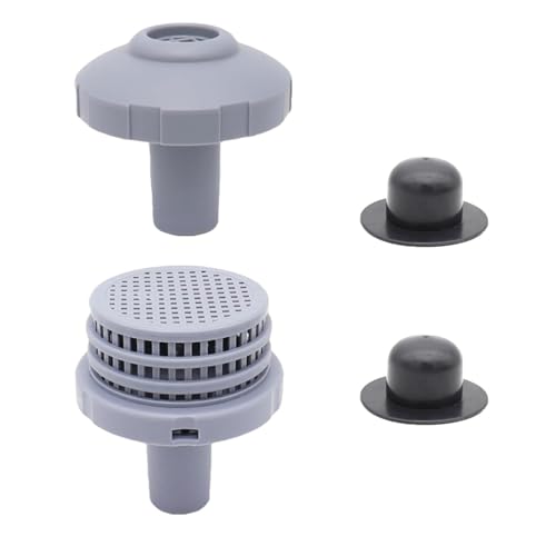 TopHomer Pool Strainer Jet Connector Kit, Kunststoff Schwimmbad Wassereinlass Jet Düse mit Auslasssieb Gitter Kompatibel mit Intex 12634 25022E (C) von TopHomer