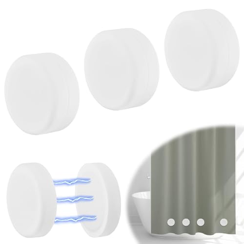 TopHomer Vorhanggewichte für Säume und Dusche, rund, magnetisch, Silikon, wasserdicht und rostfrei, 4 Paar TopHomer Vorhanggewichte für Säume und Dusche, rund, magnetisch, Silikon, wasserdicht und rostfrei, 4 Paar von TopHomer
