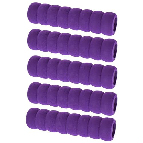 Türgriffabdeckungen aus weichem Schaumstoff, 5 Stück, Violett von TopHomer