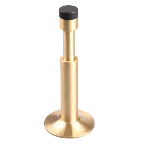 Türstopper, Messing, Schalldämpfung, Türstoßstange, einziehbar, hydraulisch, Stoßdämpfung, Türstopper für Zuhause, Büro, Gold Türstopper, Messing, Schalldämpfung, Türstoßstange, einziehbar, hydraulisch, Stoßdämpfung, Türstopper für Zuhause, Büro, Gold von TopHomer
