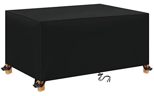 TopIdea Gartenmöbel Abdeckung 130x70x75cm Multi Größe Abdeckplane Gartenmöbel 600D Schutzhülle Gartenmöbel Terrasse Gartenmöbel Abdeckungen für Gartenmöbel Sets Tische und Stühle von TopIdea