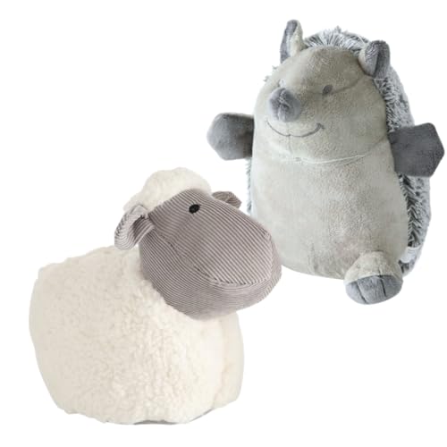 TOPANBIETER 999 Dekorative Türstopper 2er Set Igel und Schaf - Türhalter Fensterpuffer - Bodenstopper Tür Stopper (Igel und Schaf) von TOPANBIETER 999