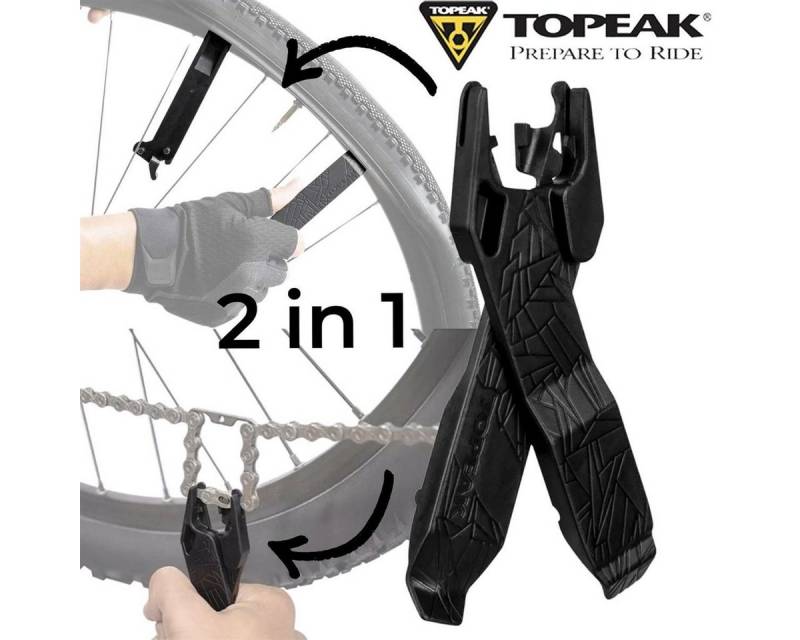 Topeak Fahrrad-Montageständer Topeak Power Lever Fahrrad Reifenheber Kettenschloss Zange 2in1 tool Topeak Fahrrad-Montageständer Topeak Power Lever Fahrrad Reifenheber Kettenschloss Zange 2in1 tool von Topeak