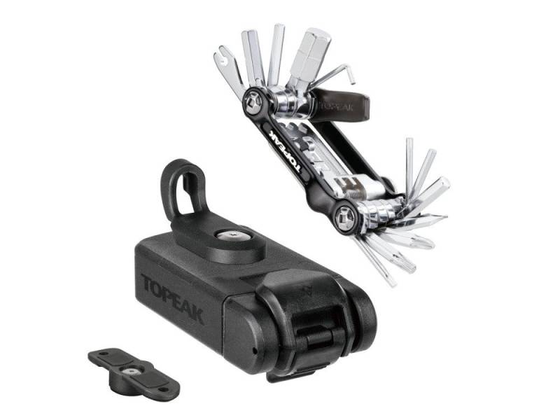 Topeak Multitool Ninja Master Toolbox T20 mit Mini 20 PRO, Fahrradwerkzeug delux von Topeak