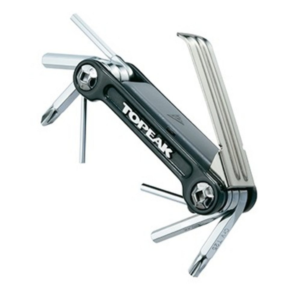 Topeak Multitool Topeak Mini 9 Pro black Multitool, Fahrrad Reparatur Werkzeug von Topeak