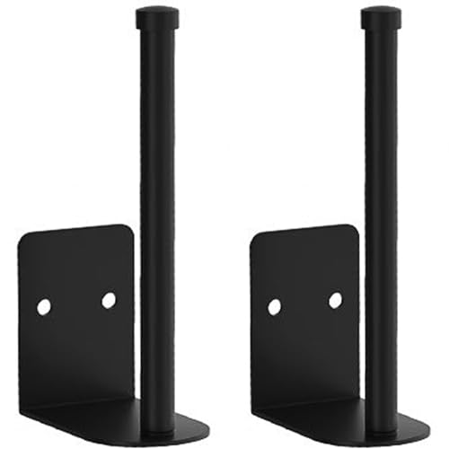 Topershow 1 Stück Selbstklebender Küchenrollenhalter Ohne Bohren, Stabiler Metall Halter für Küchenpapier, Max 30kg Haftkraft, Für Küche Bad WC von Topershow