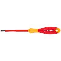 Topex - Elektriker Schlitzschraubendreher 1000 v 4,0 x 100 mm von Topex
