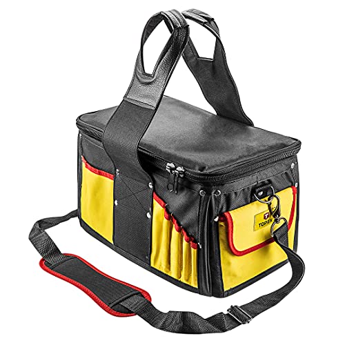 TOPEX 79r440 – Werkzeugtasche Hohe Widerstandsfähigkeit 16 Taschen von TOPEX