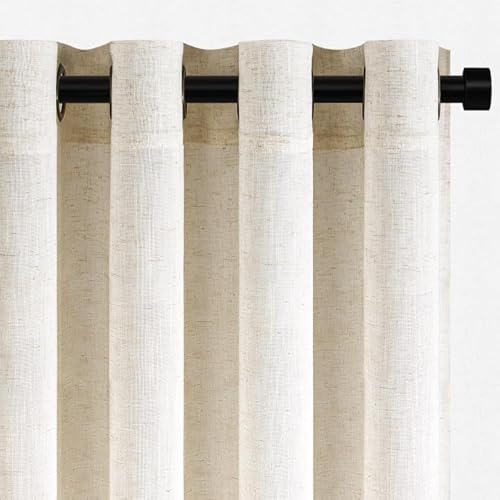 Topfinel 140x220cm Leinen Gardinen Wohnzimmer Gardinen Halbtransparent Voile Vorhänge mit Ösen Hell Vorhang Natural Gardinen Schlaufenschal 2er Set Topfinel 140x220cm Leinen Gardinen Wohnzimmer Gardinen Halbtransparent Voile Vorhänge mit Ösen Hell Vorhang Natural Gardinen Schlaufenschal 2er Set von Topfinel