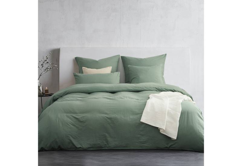 Topfinel Bettwäsche Bettwäsche 135x200 4teilig weiche Vorgewaschene Mikrofaser Baumwolle, 3 teilig, 1 Bettbezüge 200 x 220 2 Kissenbezüge 80x80 Reißverschluss Salbeigrün Topfinel Bettwäsche Bettwäsche 135x200 4teilig weiche Vorgewaschene Mikrofaser Baumwolle, 3 teilig, 1 Bettbezüge 200 x 220 2 Kissenbezüge 80x80 Reißverschluss Salbeigrün von Topfinel