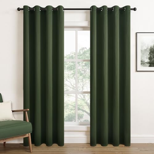 Topfinel Blickdichte Vorhänge Schlafzimmer Olivgrün Abdunkelnde Vorhänge mit ösen H240 x B140 cm Raumteiler Vorhang Grün Thermo Vorhänge Gegen Hitze Für Wohnzimmer Gardinen Blickdicht 2 Stück Topfinel Blickdichte Vorhänge Schlafzimmer Olivgrün Abdunkelnde Vorhänge mit ösen H240 x B140 cm Raumteiler Vorhang Grün Thermo Vorhänge Gegen Hitze Für Wohnzimmer Gardinen Blickdicht 2 Stück von Topfinel