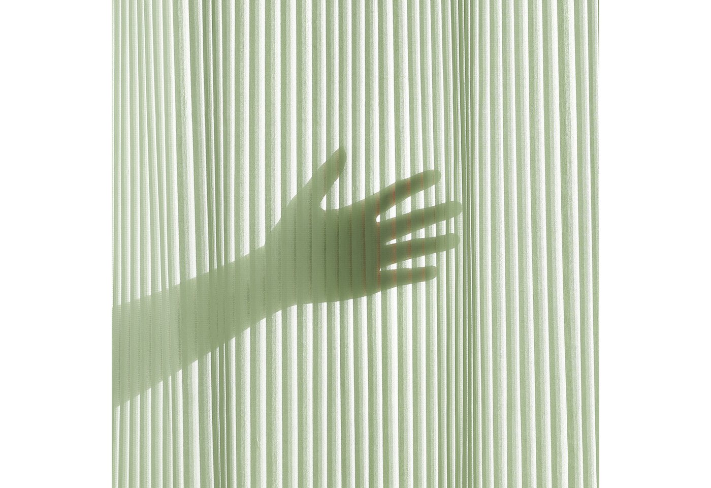 Topfinel Gardine mit ösen gardinen wohnzimmer modern transparent weiß oder beige (2 St), gardine mit längsstreifen klassische design von Topfinel