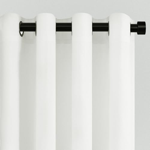 Topfinel Gardinen weiß Leinenoptik Wohnzimmer Vorhänge Modern Halbtransparent Licht Filtern Voile Vorhänge mit Ösen Vorhang 140x260cm für Schlafzimmer Balkontür Kinderzimmer 2er Set Topfinel Gardinen weiß Leinenoptik Wohnzimmer Vorhänge Modern Halbtransparent Licht Filtern Voile Vorhänge mit Ösen Vorhang 140x260cm für Schlafzimmer Balkontür Kinderzimmer 2er Set von Topfinel