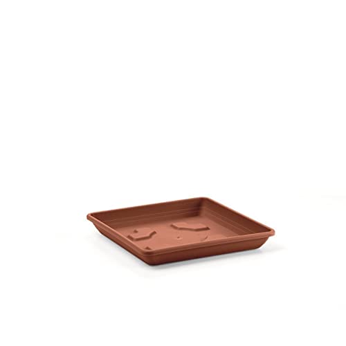 Topfino Quadratischer Untersetzer 20 cm Terracotta von Topfino