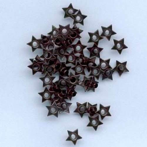 Tophobby 50 Eyelets 8mm Stern Schwarz von Tophobby