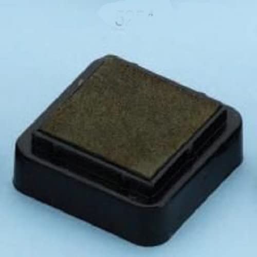 Tophobby Stempelkissen - Format: 2,5 x 2,5cm Aufhängeflachbeutel Verfügbar in 30 Farben (Dunkelbraun) von Tophobby