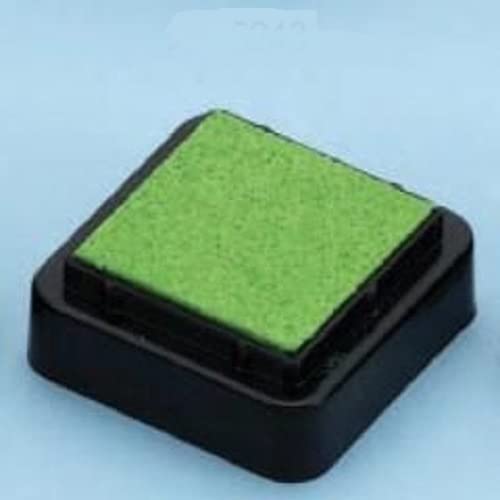 Tophobby Stempelkissen - Format: 2,5 x 2,5cm Aufhängeflachbeutel Verfügbar in 30 Farben (hellgrün) von Tophobby