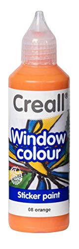 Tophobby Window-Color-Premiumfarbe Fensterfarben frei wählbar auch Konturenfarbe (ORANGE) von Tophobby