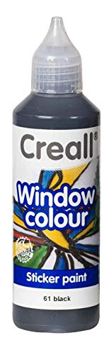 Tophobby Window-Color-Premiumfarbe Fensterfarben frei wählbar auch Konturenfarbe (SCHWARZ) von Tophobby