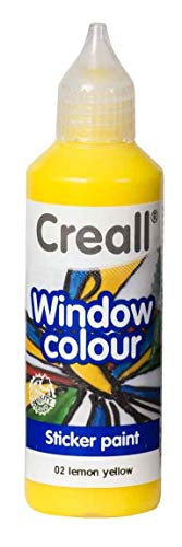 Tophobby Window-Color-Premiumfarbe Fensterfarben frei wählbar auch Konturenfarbe (CITRUSGELB) von Tophobby