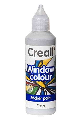 Tophobby Window-Color-Premiumfarbe Fensterfarben frei wählbar auch Konturenfarbe (GRAU) von Tophobby