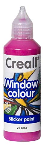 Tophobby Window-Color-Premiumfarbe Fensterfarben frei wählbar auch Konturenfarbe (PINK/ROSA) von Tophobby