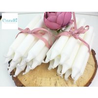 stearin Kronleuchter/stabkerzen Weiß Zum Bekleben Für Wasserschiebefolie von TopicMint