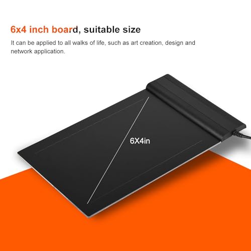 Art Drawing Tablet, S640 Grafiktablett Zeichentablett 6x4 Zoll Grafiktablett Stifttablett 8192 Ebenen, Intelligente Passive Technologie, Lesegeschwindigkeit 230 Punkte/Sekunde Art Drawing Tablet, S640 Grafiktablett Zeichentablett 6x4 Zoll Grafiktablett Stifttablett 8192 Ebenen, Intelligente Passive Technologie, Lesegeschwindigkeit 230 Punkte/Sekunde von Topiky
