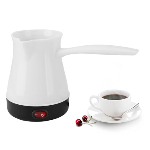 Elektrischer Wasserkocher für Türkischen Kaffee, 300 Ml Griechische und Türkische Kaffeekanne, Wärmerer Wasserkocher, Schnell und Hält das Wasser Kochend für Arabischen Kaffee, Elektrischer Wasserkocher für Türkischen Kaffee, 300 Ml Griechische und Türkische Kaffeekanne, Wärmerer Wasserkocher, Schnell und Hält das Wasser Kochend für Arabischen Kaffee, von Topiky