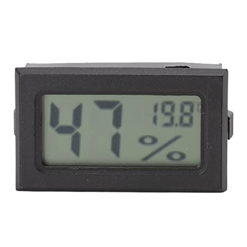 Elektronisches Thermometer Hygrometer Zwei in Einem, Mini Indoor Outdoor Monitor Temperatur Luftfeuchtigkeit, Zigarrenkisten-Thermometer Zigarrenschrank-Feuchtigkeitsmesser von Topiky