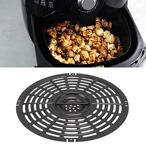 Ersatz-Grillpfanne für Air Fryer, Verbessertes Grillpfannen-Crisper-Platten-Tablett Antihaftbeschichtung Air Fryer-Zubehör, Ersatzteil-Tablett für Air Fryer, Küchenwerkzeug für zu (22CM) von Topiky