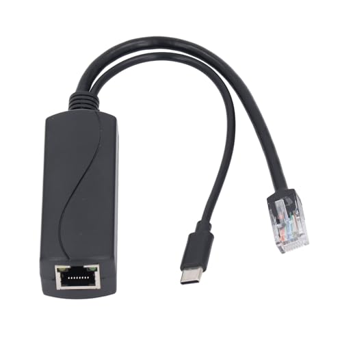 Gigabit POE Splitter, POE Splitter für Pi 5 5B, IEEE 802.3af POE Splitter, Kompatibler PoE zu USB C Adapter, Kompatibler PoE zu USB C Adapter, 1000 Mbit/s Power Over Ethernet Gigabit POE Splitter, POE Splitter für Pi 5 5B, IEEE 802.3af POE Splitter, Kompatibler PoE zu USB C Adapter, Kompatibler PoE zu USB C Adapter, 1000 Mbit/s Power Over Ethernet von Topiky