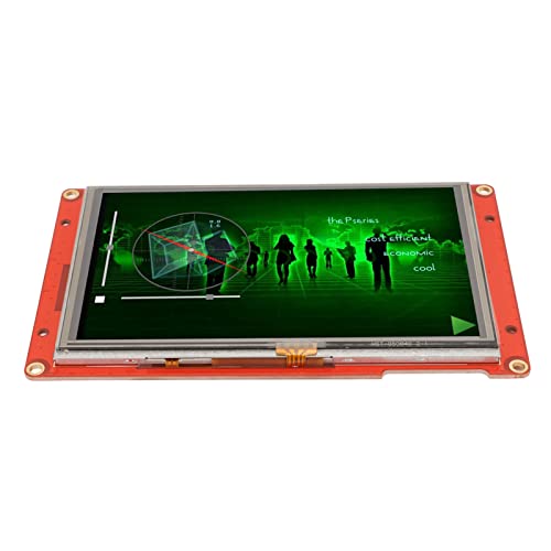 HMI Display, 5 Zoll Touchscreen, 800 X 480, RTC Funktion, Video, Animation, Wiedergabe, LCD Touch Display Modul für Auto von Topiky