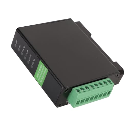 Industrieller Serieller Ethernet Server, RS485 zu RJ45 Ethernet Modul TCP/IP zu Seriell, TCP UDP Kommunikationsmodi, Unterstützte Schienenmontage von Topiky