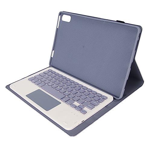 Kabellose Tablet Tastatur mit Magnetischer Hülle, Stifthalter, Präzise Aussparung, Kompatibel mit Tab P11 2. Generation, Pad Plus 2023 11,5 Zoll (Purple) von Topiky