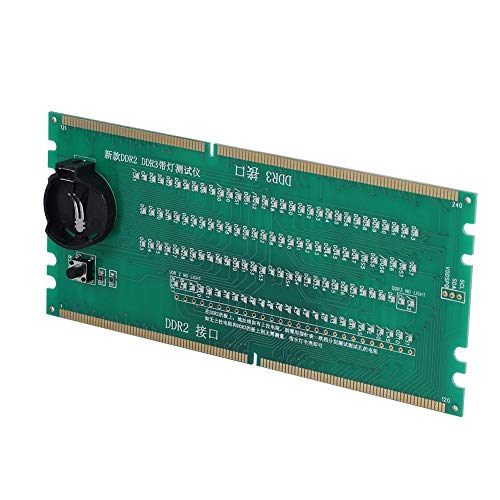 Testerkarte, DDR2 / DDR3 2-in-1-Desktop-Testkartenplatine für Zuhause für das Büro von Topiky