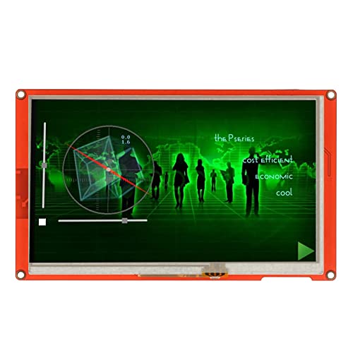 Topiky 7 Zoll Touchscreen, 800 X 480 Auflösung, Videowiedergabe, RTC Funktion, LCD Anzeigemodul mit AV Animationswiedergabe, 200 MHz MCU, 120 MB Flash, für Auto von Topiky