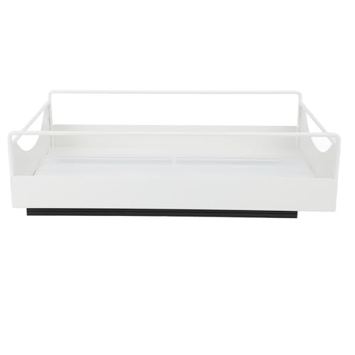 Topiky Ausziehbarer Schrank Organizer, Küchen Organizer aus Kohlenstoffstahl, Verschiebbare, Geräuschlose, Herausziehbare Speisekammerregale für Badezimmer Garderobe (Mittel 30 cm) von Topiky