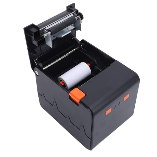 Topiky Bluetooth Quittungs Thermaldrucker, 58 mm Bluetooth Quittungsdrucker, POS Quittungsdrucker, Tragbarer Persönlicher Rechnungsdrucker, Wireless POS Thermaldrucker für das (EU-Stecker) von Topiky