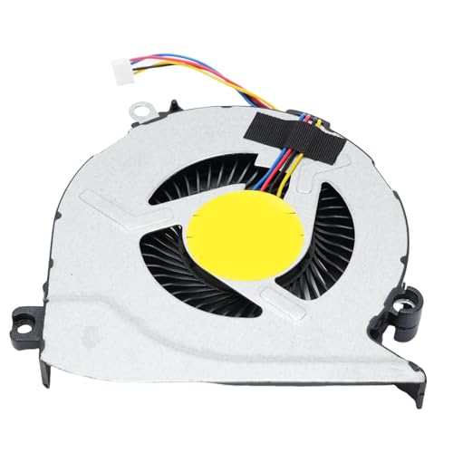 Topiky CPU -Lüfterersatz, Metall -ABS -Kühllüfter für Pavillon 15 AB 15 AB121DX 15 AB243CL -Laptops mit 4 Pin -Leistungsanschluss von Topiky