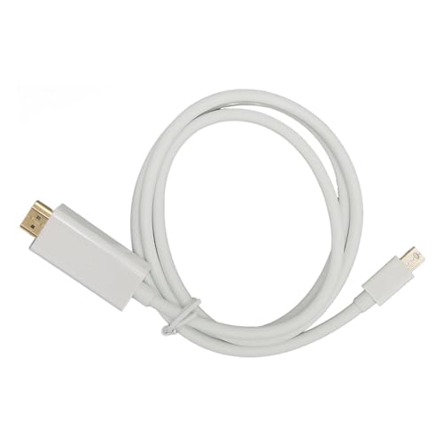 Topiky DisplayPort aufAdapter, Professionelles DisplayPort Adapterkabel (Stecker auf Stecker), DisplayPort Stecker aufStecker Adapter für, Projektor, Weiß (#2) von Topiky