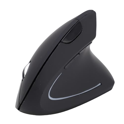 Topiky Ergonomische Maus, 2,4 G Drahtlose Vertikale Optische Maus mit 3 Einstellbaren DPI 800 1200 1600 Level, Wiederaufladbare Optische Vertikale Mäuse für PC, Desktop, Laptop, von Topiky