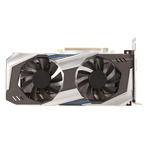 Topiky GTX960 4GB Grafikkarte, 128BIT Gaming Grafikkarte 1152MHZ 7012MHZ 1024SP Dual Fan Desktop PC Gaming Grafikkarte PCIE 3.0 fürDVI fürAusgang für Gamer (GTX960 4B) von Topiky