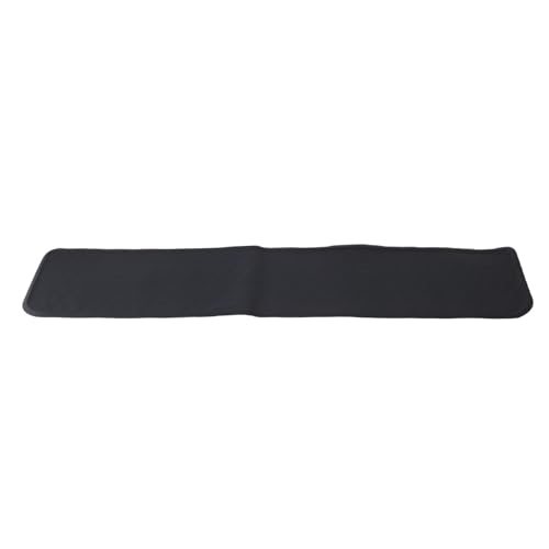 Topiky Mini Kühlschrank Silikonmatte Unter Kühlschrank Matte Mini Tropfpfanne, Anti -Schlupf Unter Dem Bodenschutzschutzfänger für Waschschrank Trockner (BLACK) von Topiky