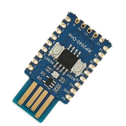 Topiky RP2040 Mikrocontroller-Entwicklungsboard, 4 MB Flash mit ARM Cortex M0-Prozessor, USB-Erkennung, für RasPi von Topiky